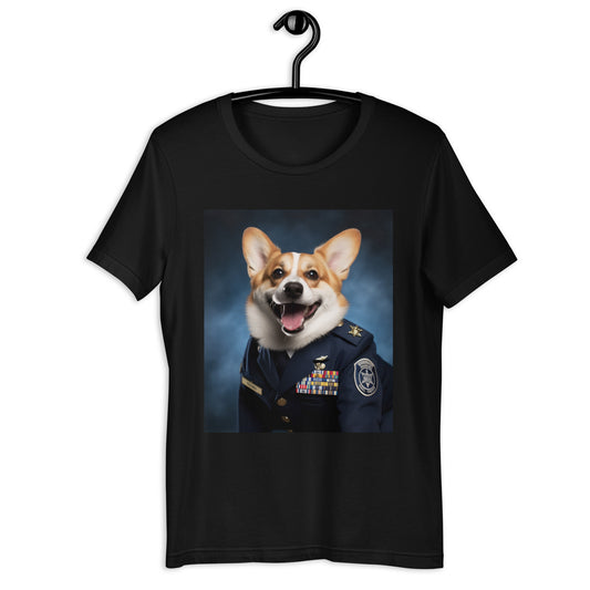 Pembroke Welsh Corgi Police Officer Unisex t-shirt