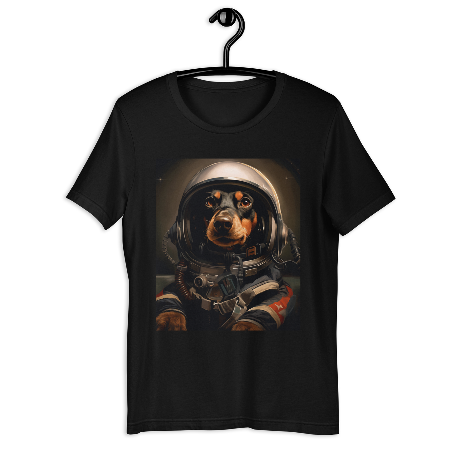 Dachshund F1 Car Driver Unisex t-shirt