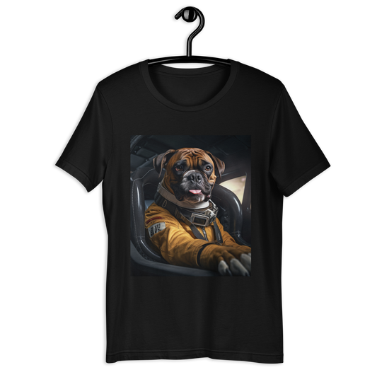 Boxer F1 Car Driver Unisex t-shirt