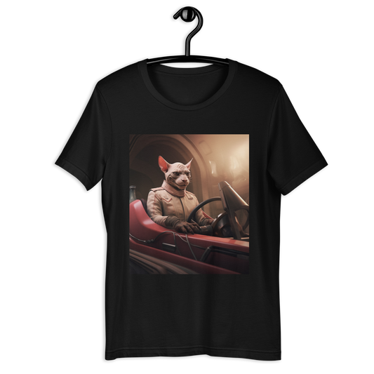 Sphynx F1 Car Driver Unisex t-shirt