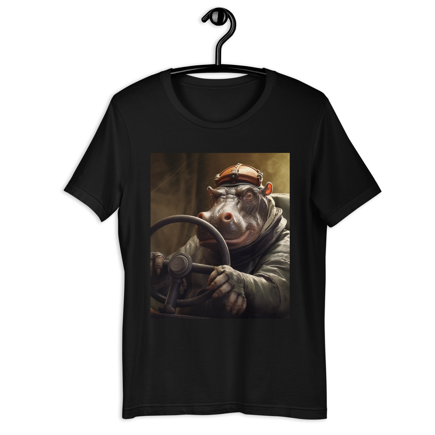 Hippo F1 Car Driver Unisex t-shirt