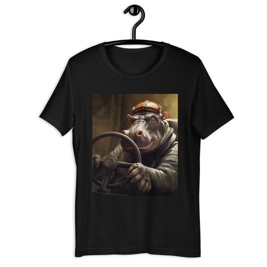 Hippo F1 Car Driver Unisex t-shirt
