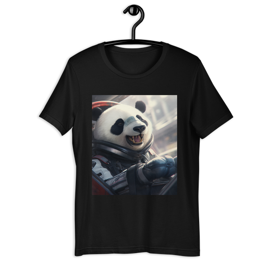 Panda F1 Car Driver Unisex t-shirt