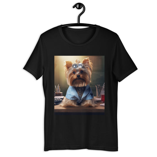 Yorkshire Terrier Doctor Unisex t-shirt