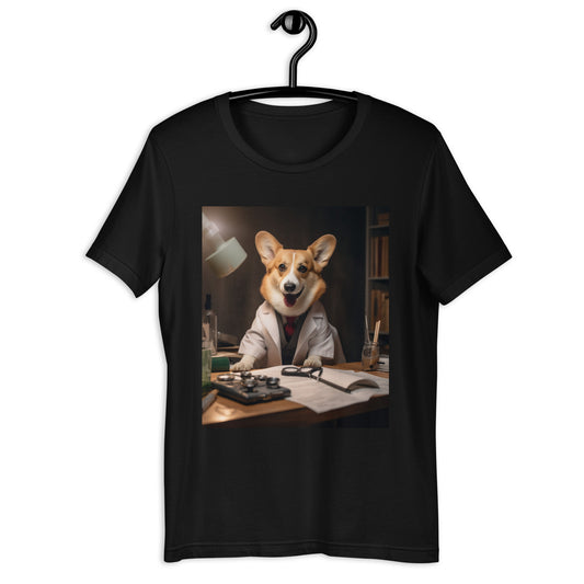 Pembroke Welsh Corgi Doctor Unisex t-shirt