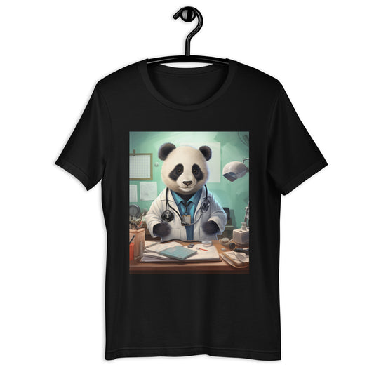 Panda Doctor Unisex t-shirt