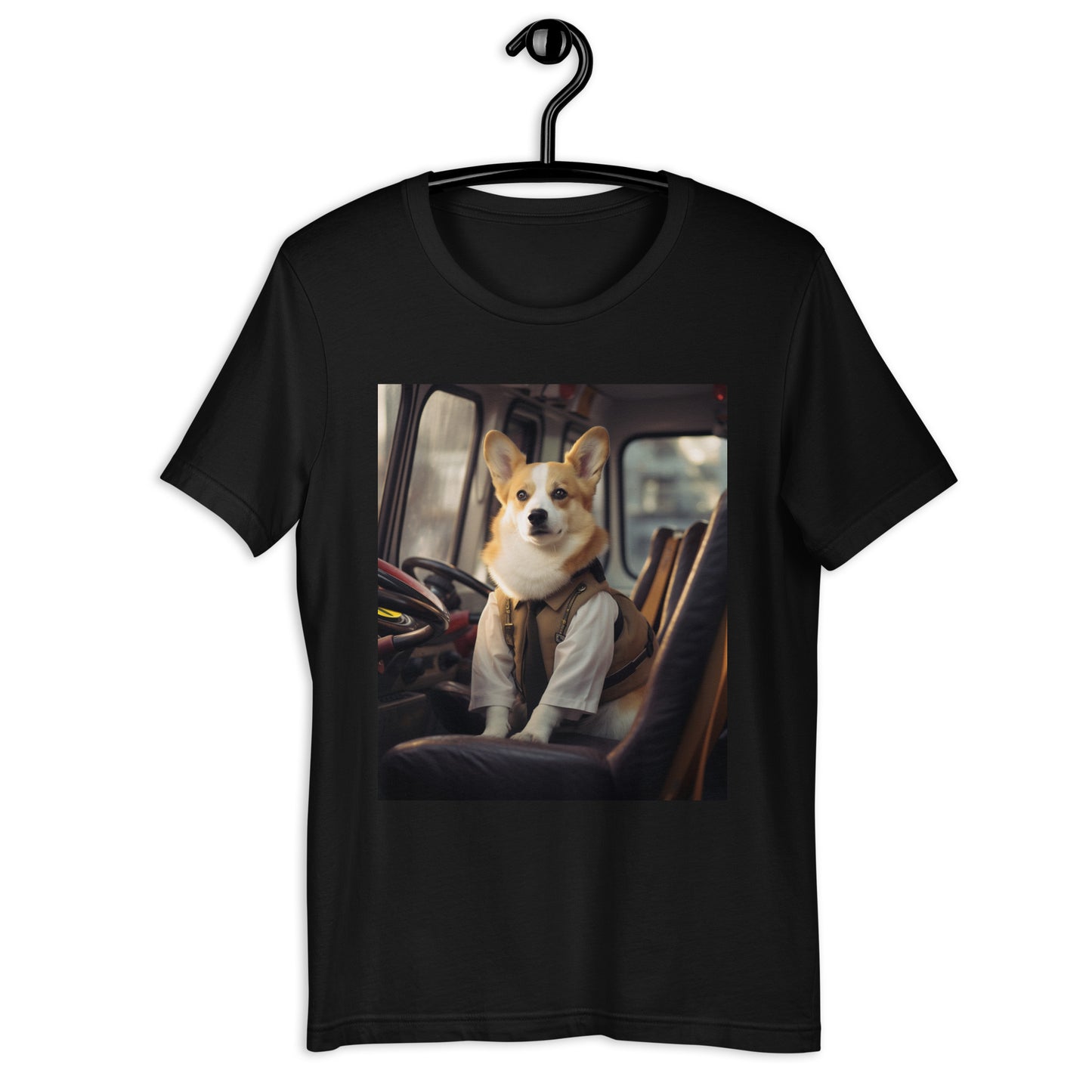 Pembroke Welsh Corgi Bus Driver Unisex t-shirt