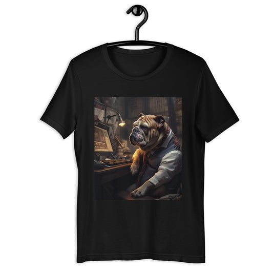 Bulldog Stock Trader Unisex t-shirt