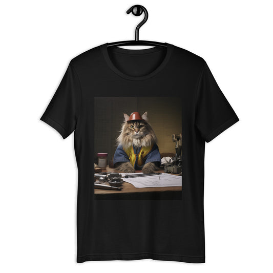 Maine Coon Engineer Unisex t-shirt