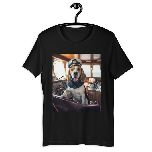 Beagal NavyOfficer Unisex t-shirt