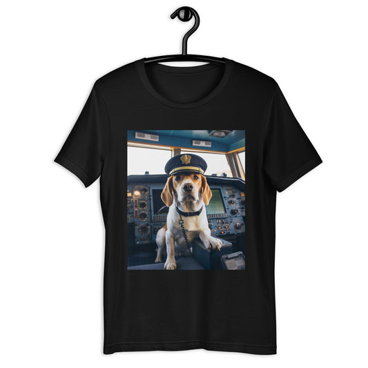 Beagal CruiseShipCaptain Unisex t-shirt