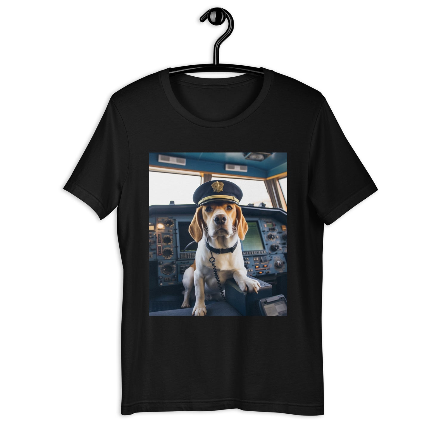 Beagle CruiseShipCaptain Unisex t-shirt