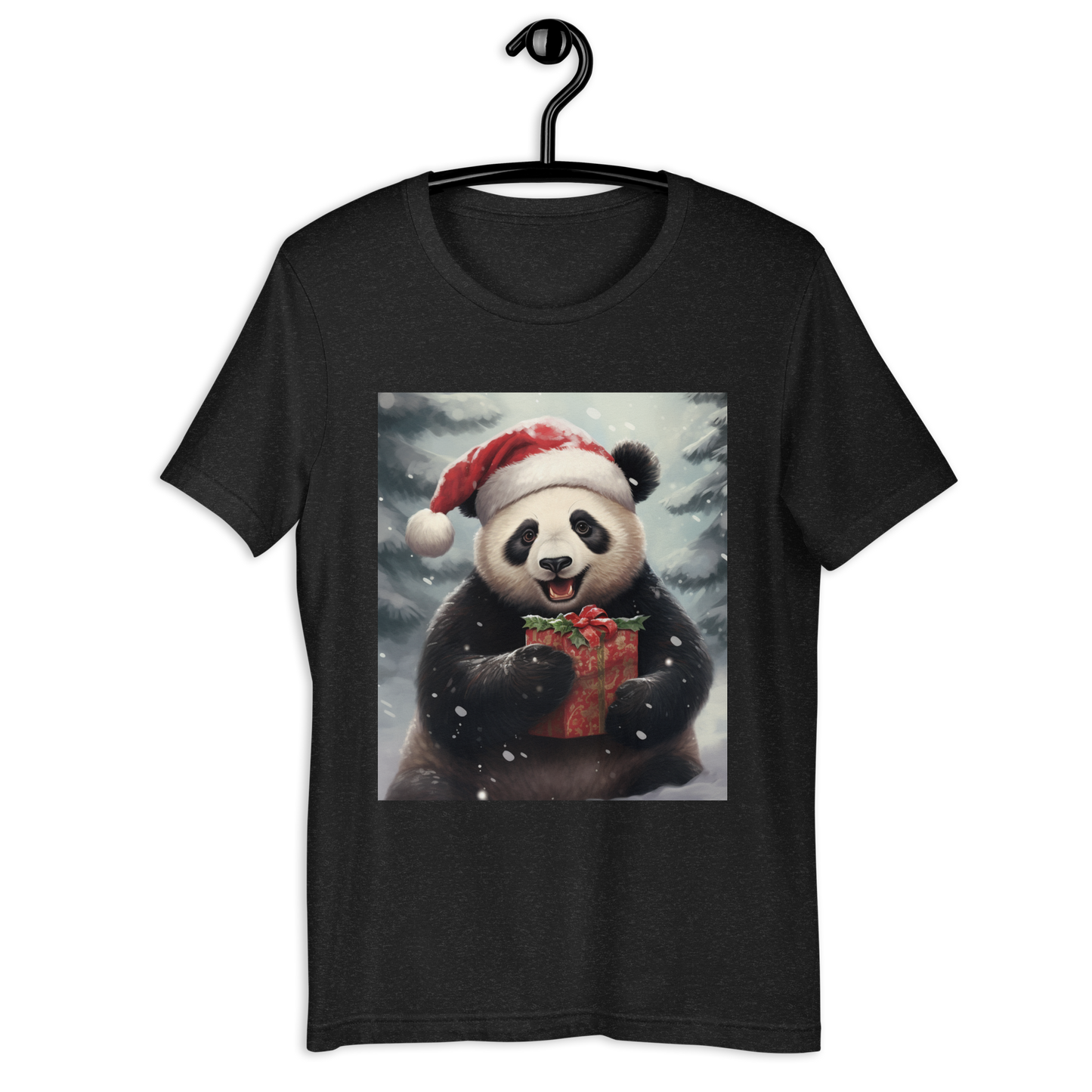 Panda Christmas Unisex t-shirt