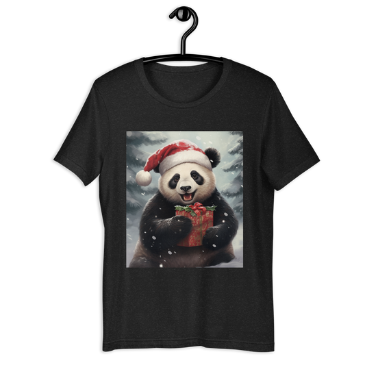 Panda Christmas Unisex t-shirt