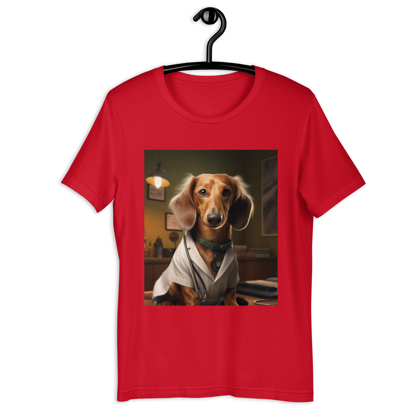 Dachshund Doctor Unisex t-shirt