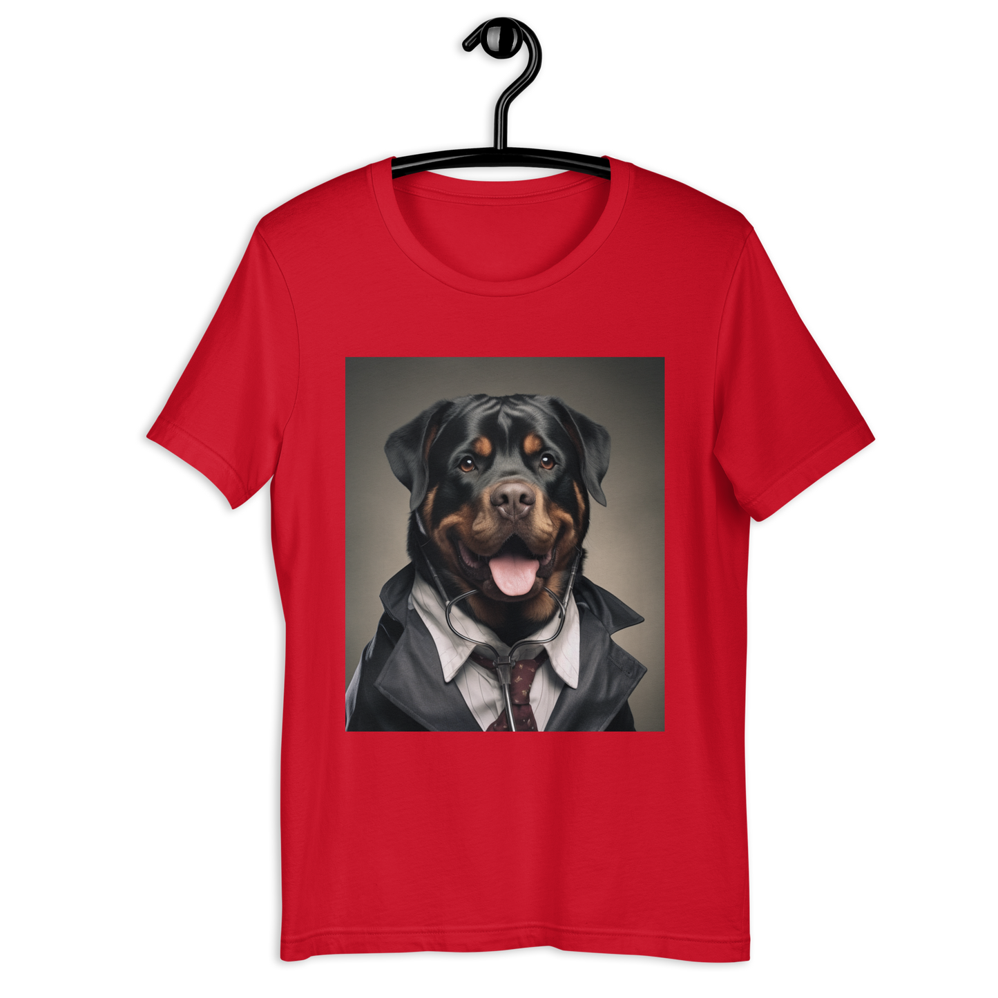 Rottweiler Doctor Unisex t-shirt