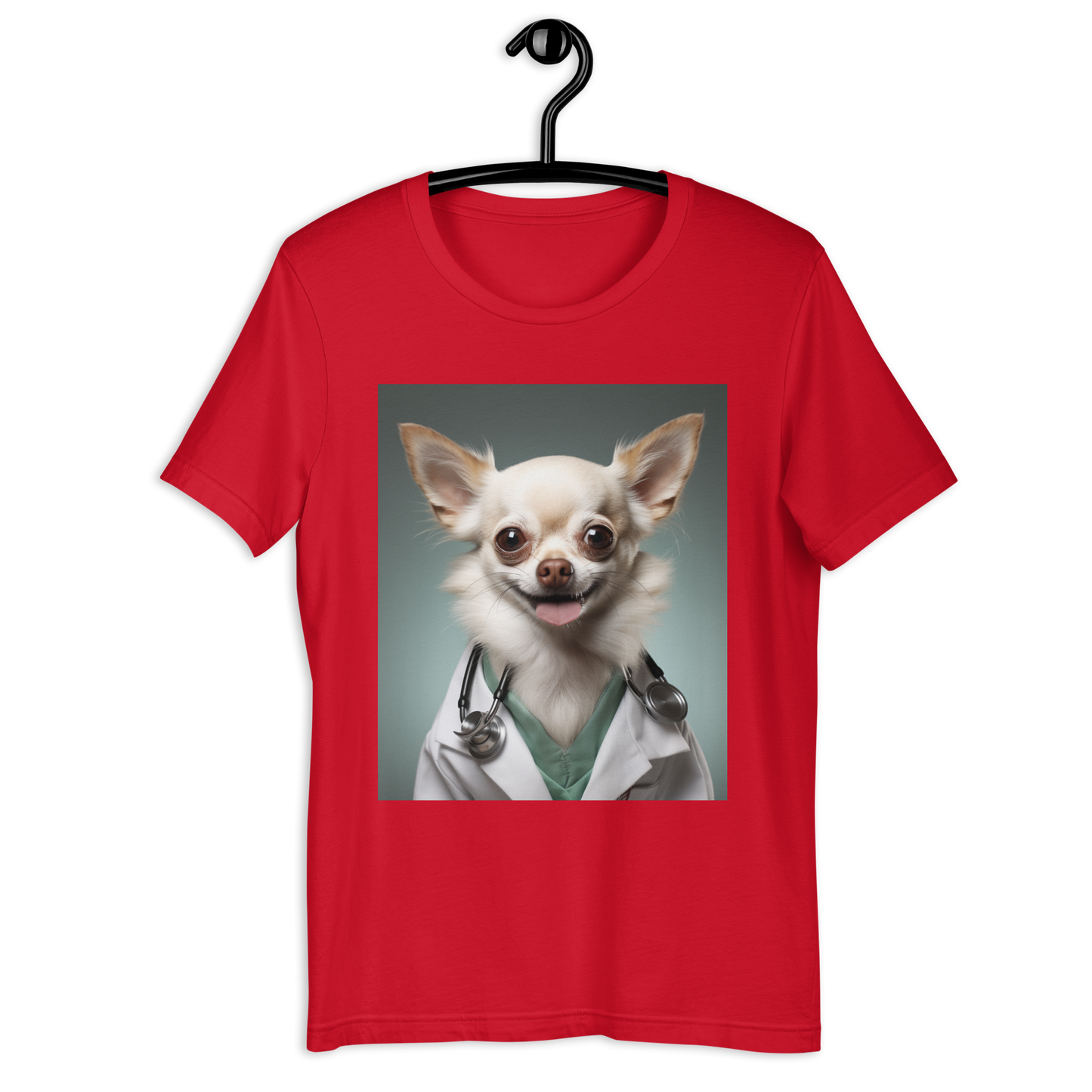 Chihuahua Doctor Unisex t-shirt