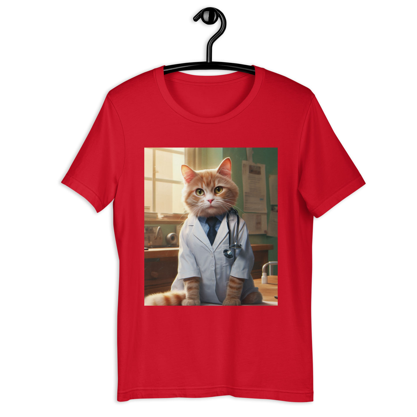 Domestic Shorthair Doctor Unisex t-shirt