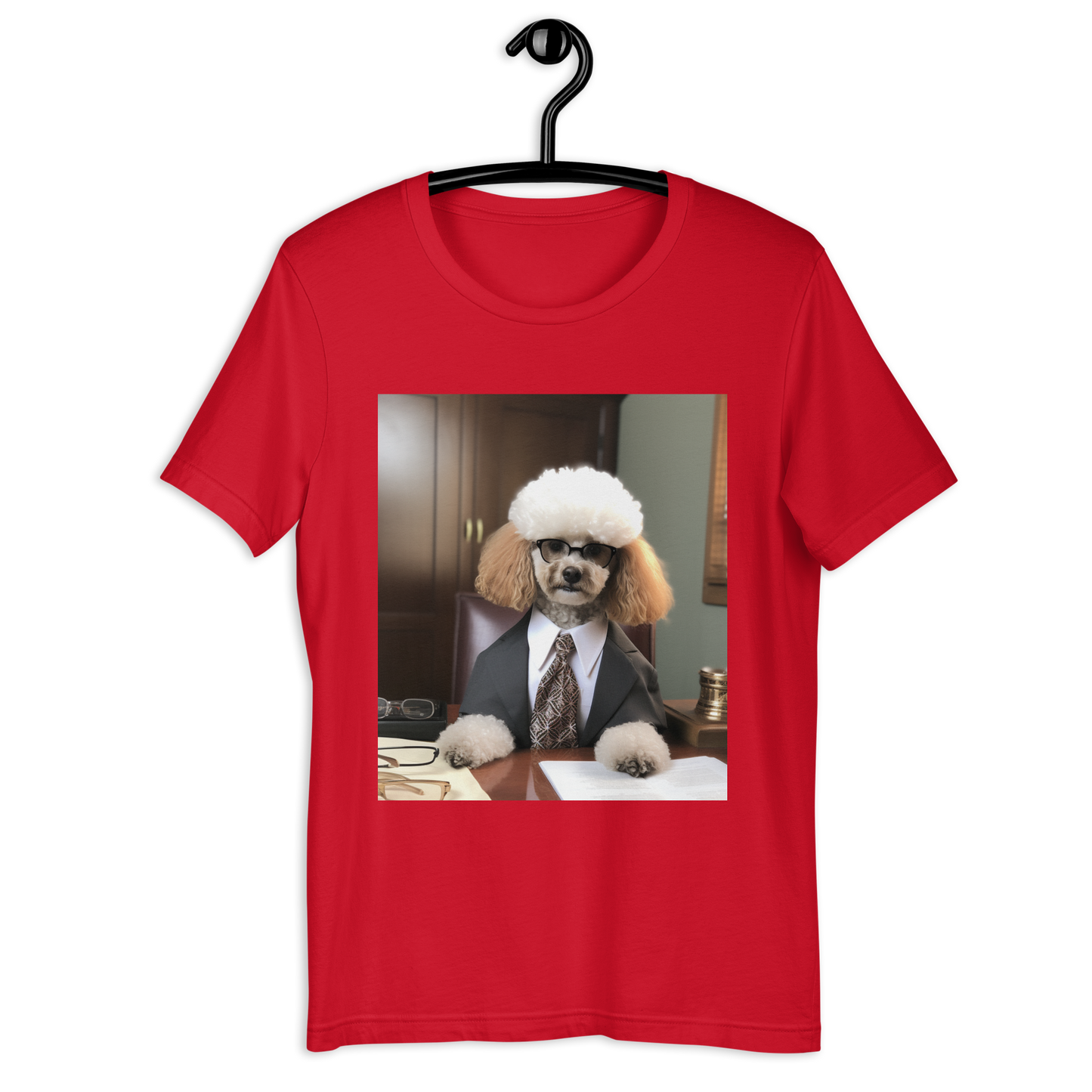 Poodle Lawyer Unisex t-shirt