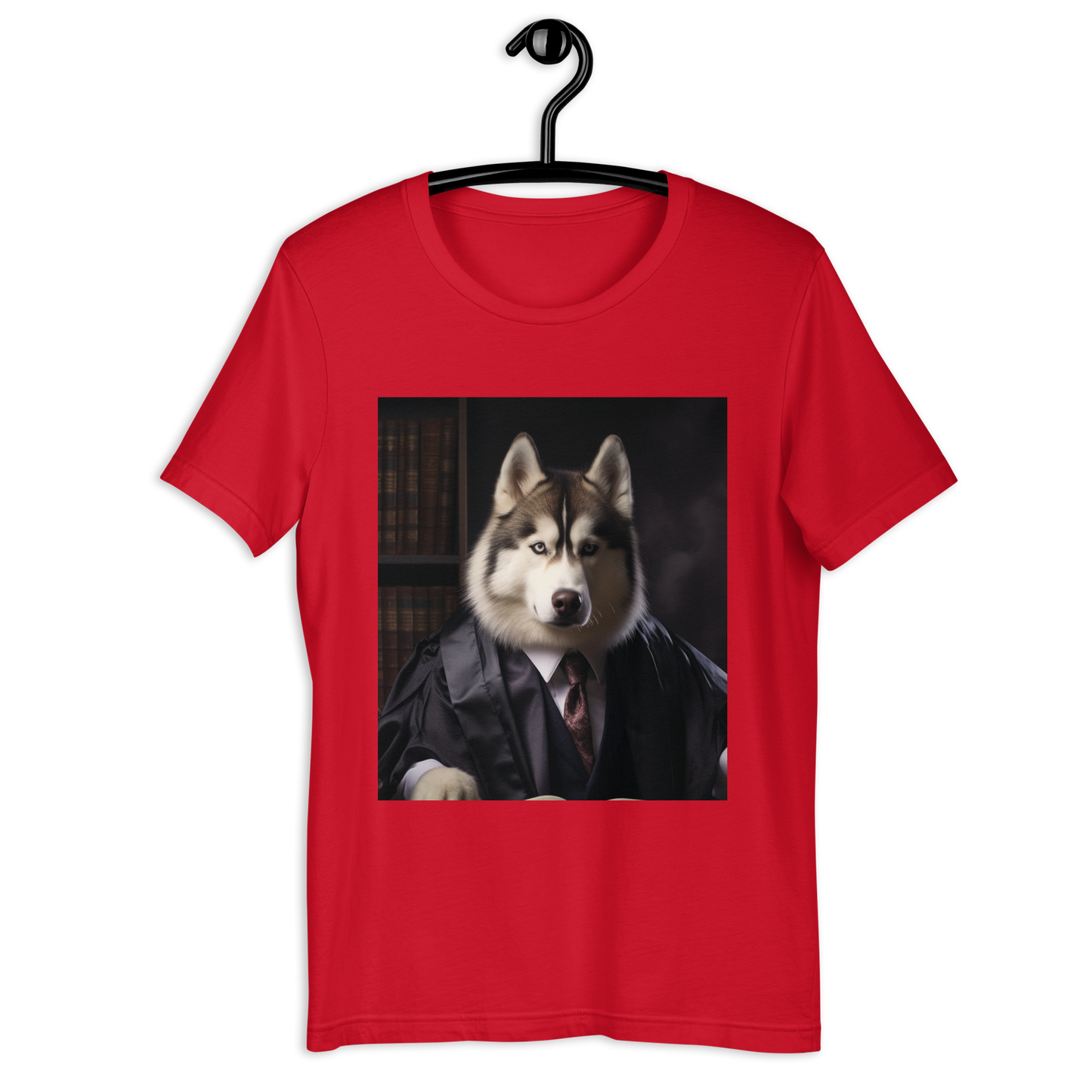 Siberian Husky Lawyer Unisex t-shirt