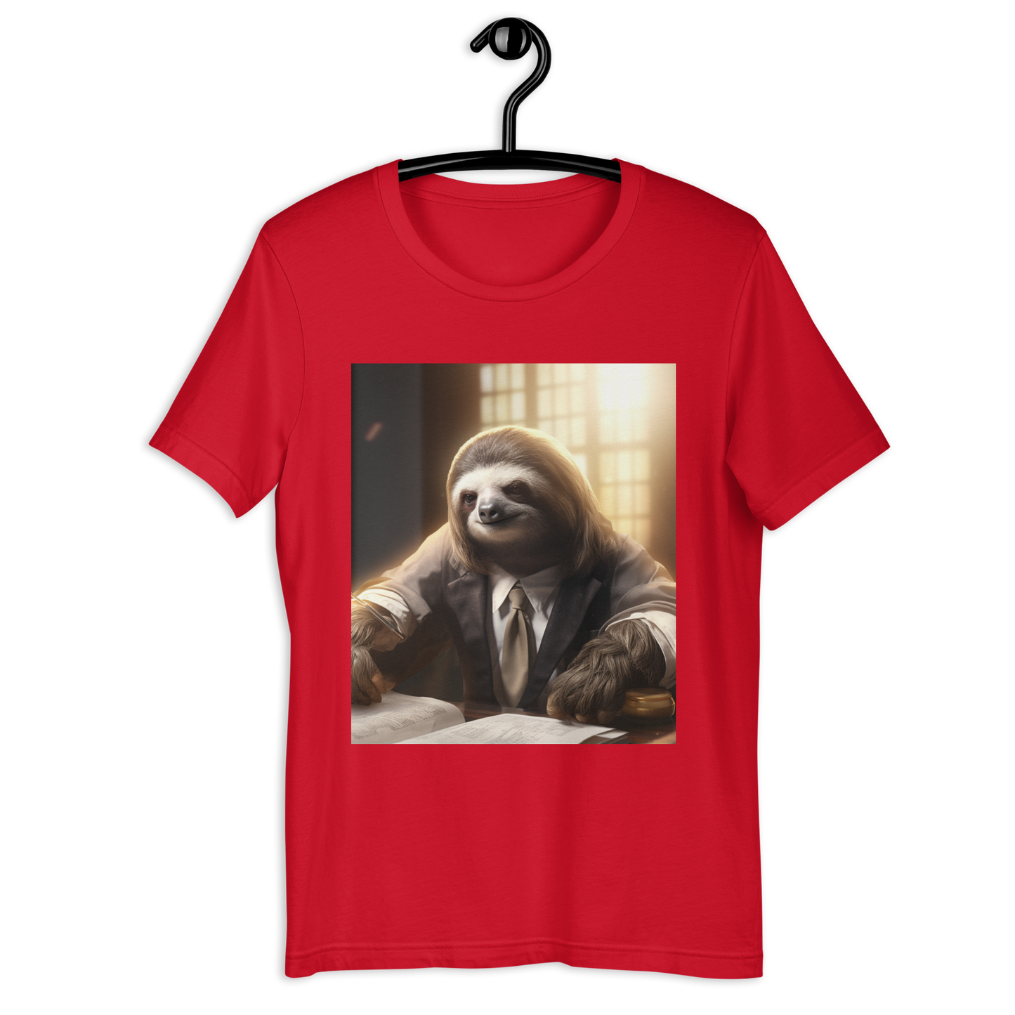 Sloth Lawyer Unisex t-shirt