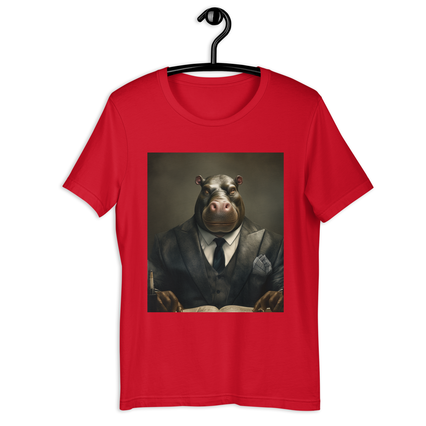 Hippo Lawyer Unisex t-shirt