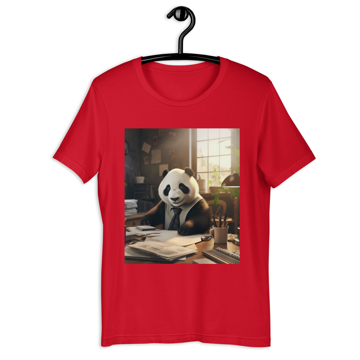 Panda Lawyer Unisex t-shirt