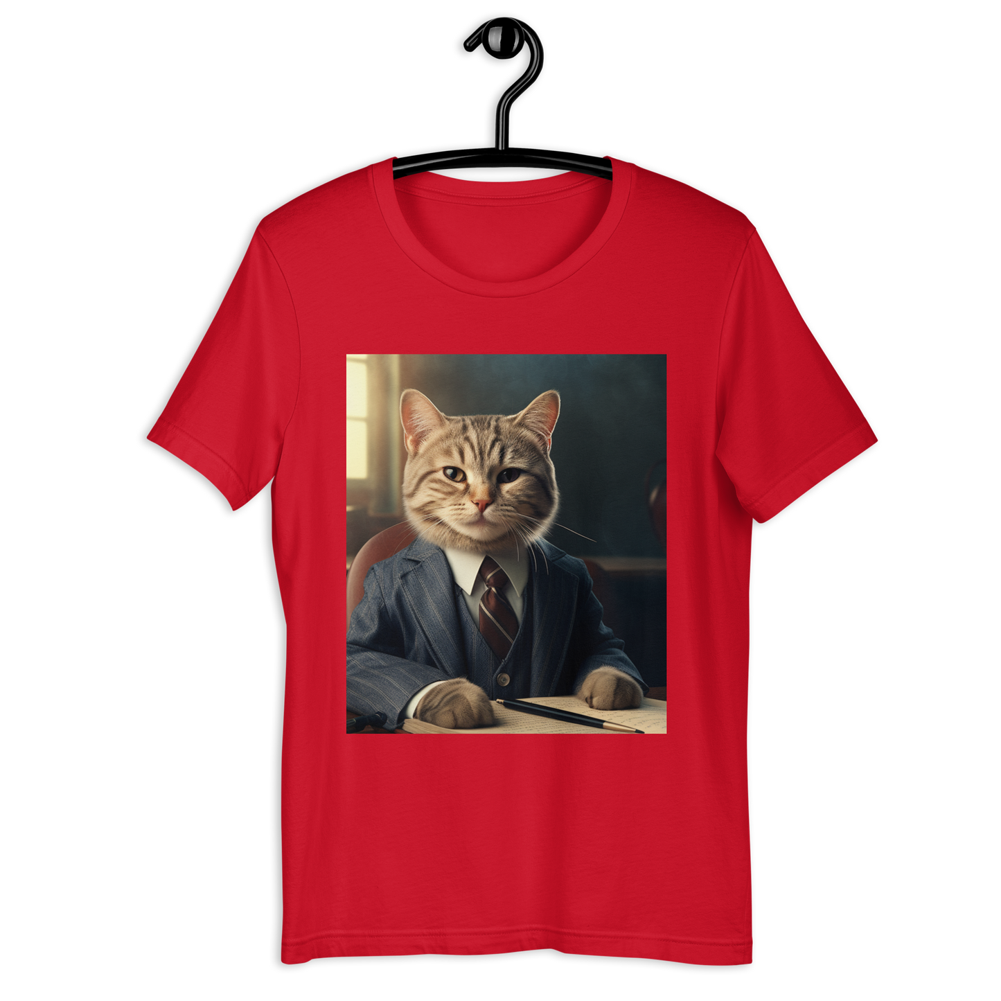 Domestic Shorthair Lawyer Unisex t-shirt