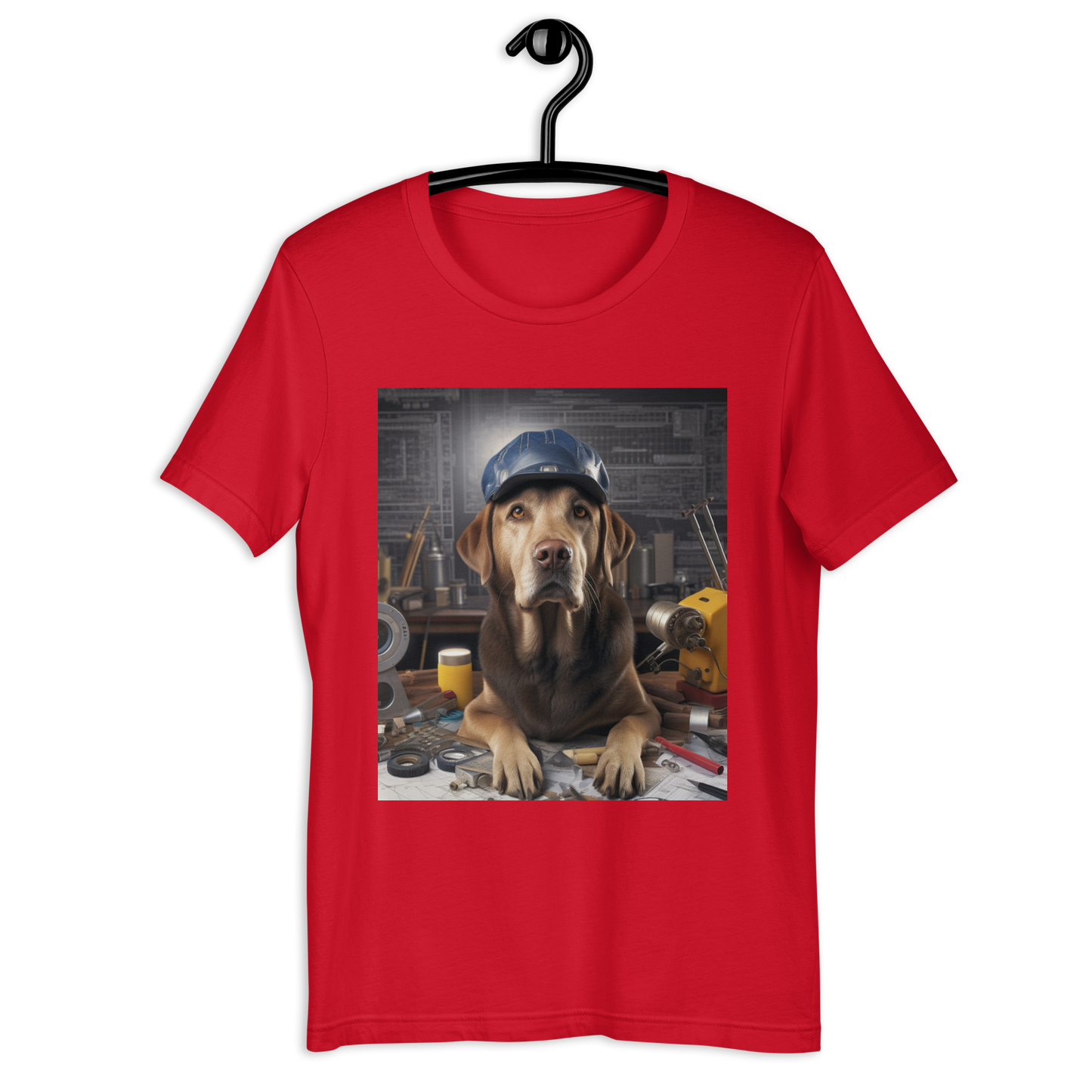 Labrador Retriever Engineer Unisex t-shirt