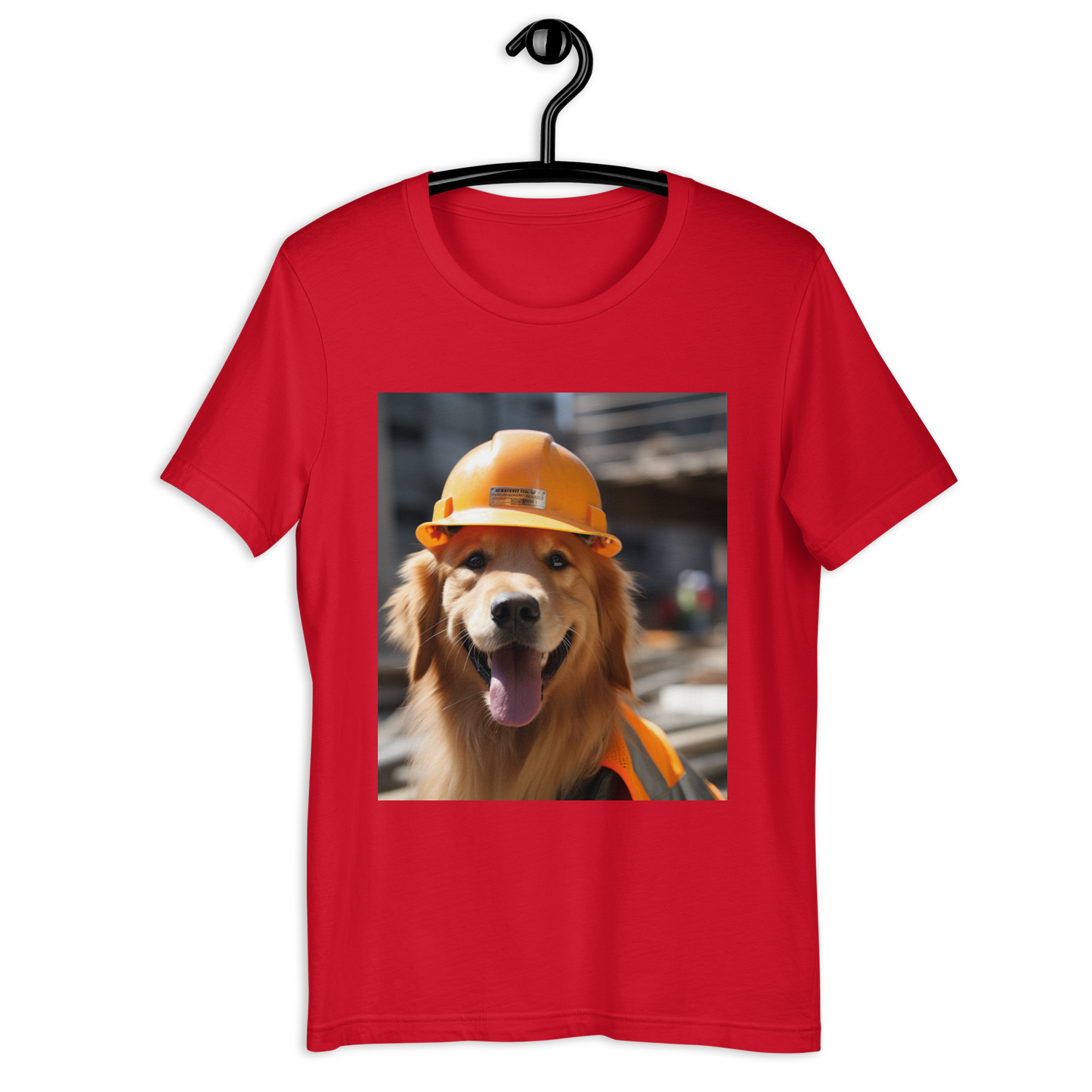 Golden Retriever Engineer Unisex t-shirt