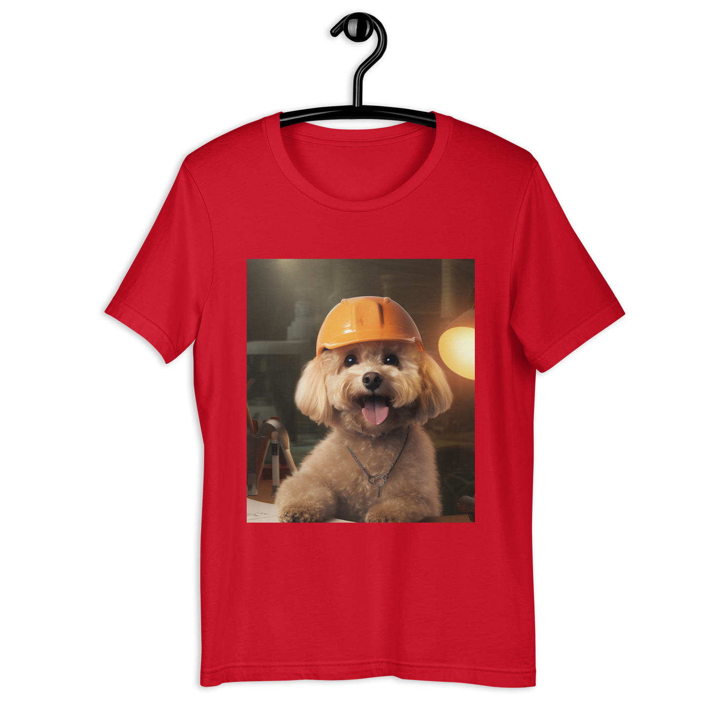 Poodle Engineer Unisex t-shirt