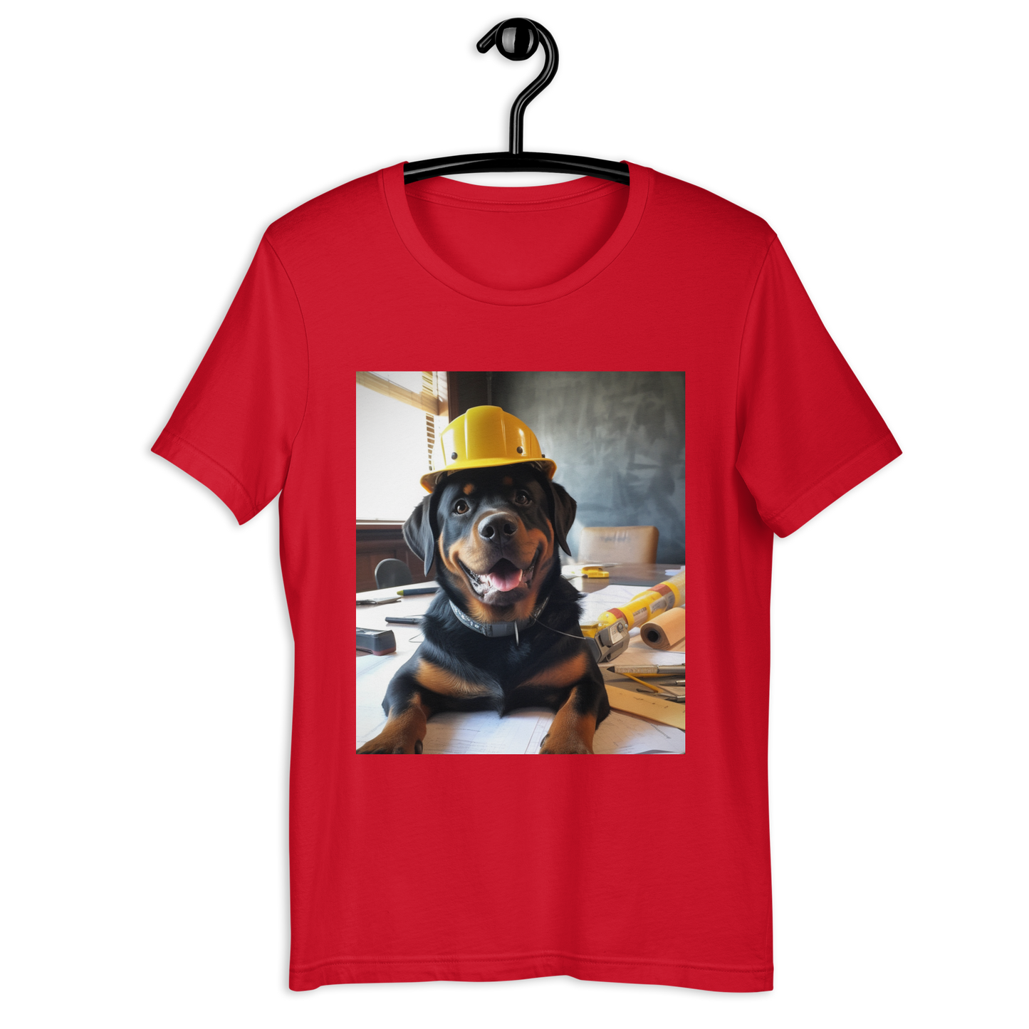 Rottweiler Engineer Unisex t-shirt