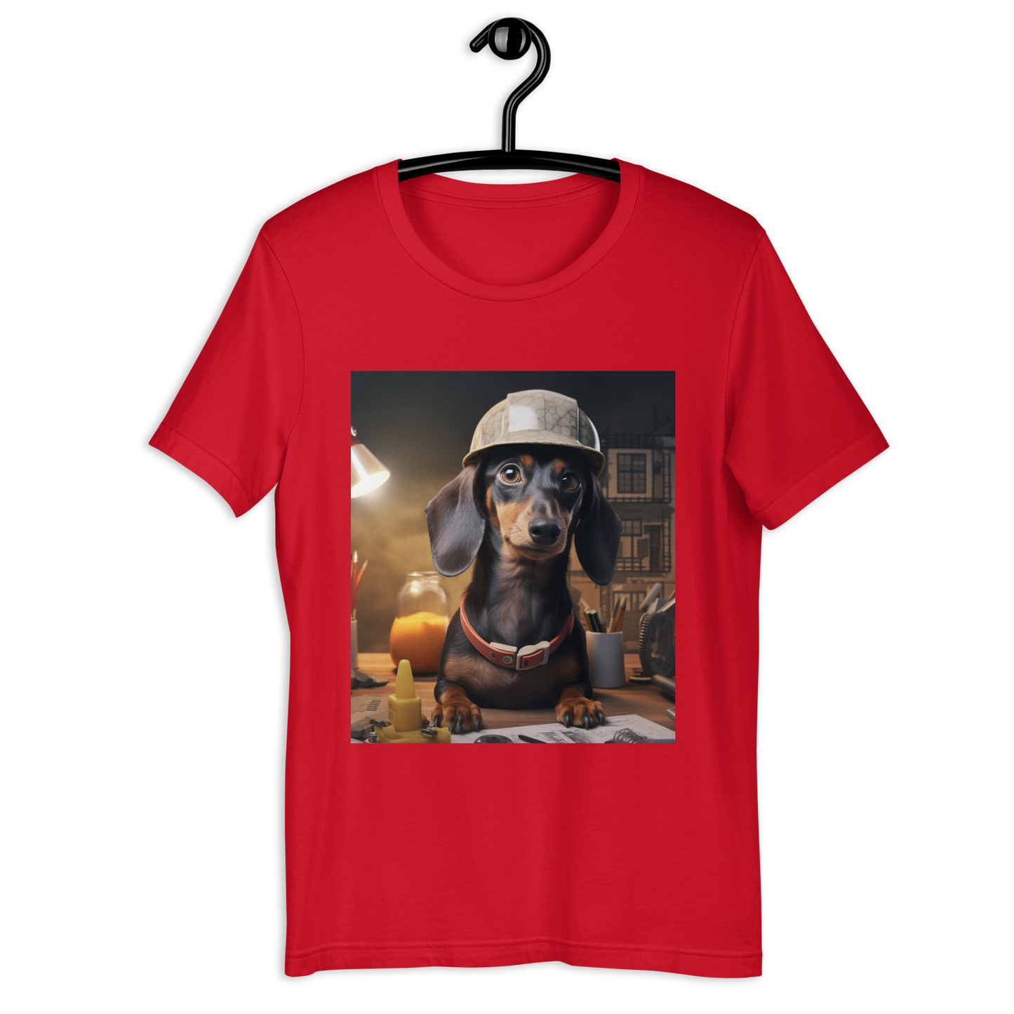 Dachshund Engineer Unisex t-shirt