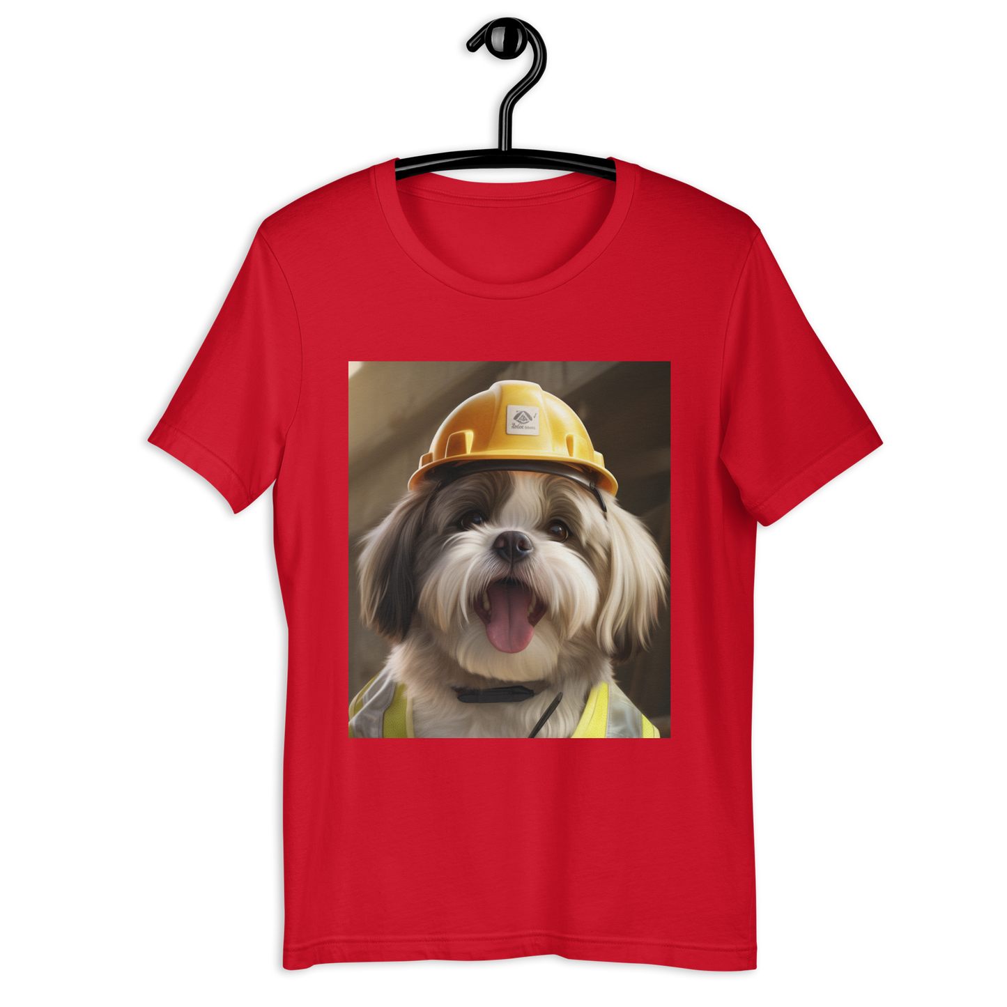 Shih Tzu Engineer Unisex t-shirt