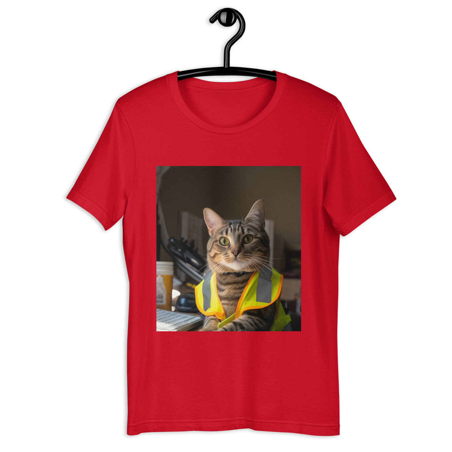 Domestic Shorthair Engineer Unisex t-shirt