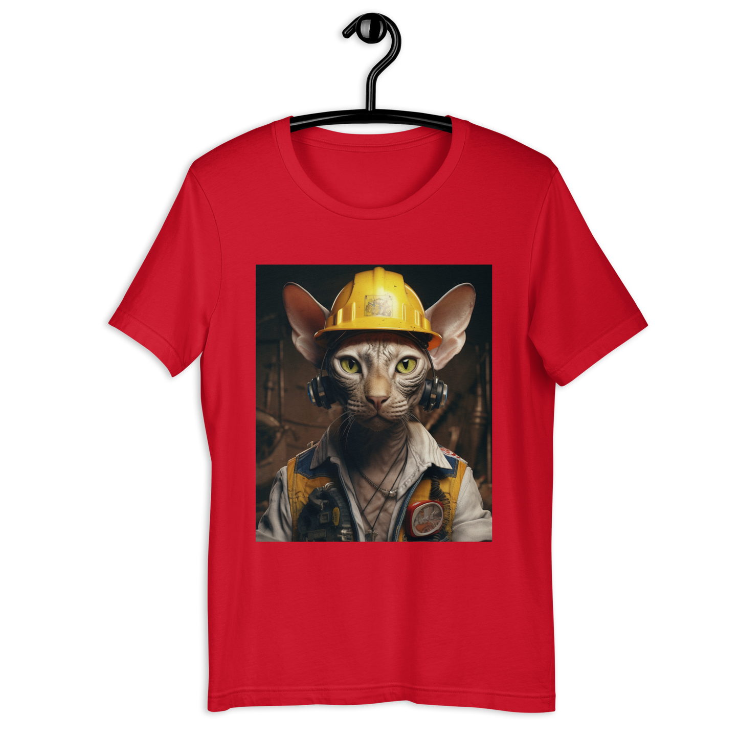 Sphynx Engineer Unisex t-shirt