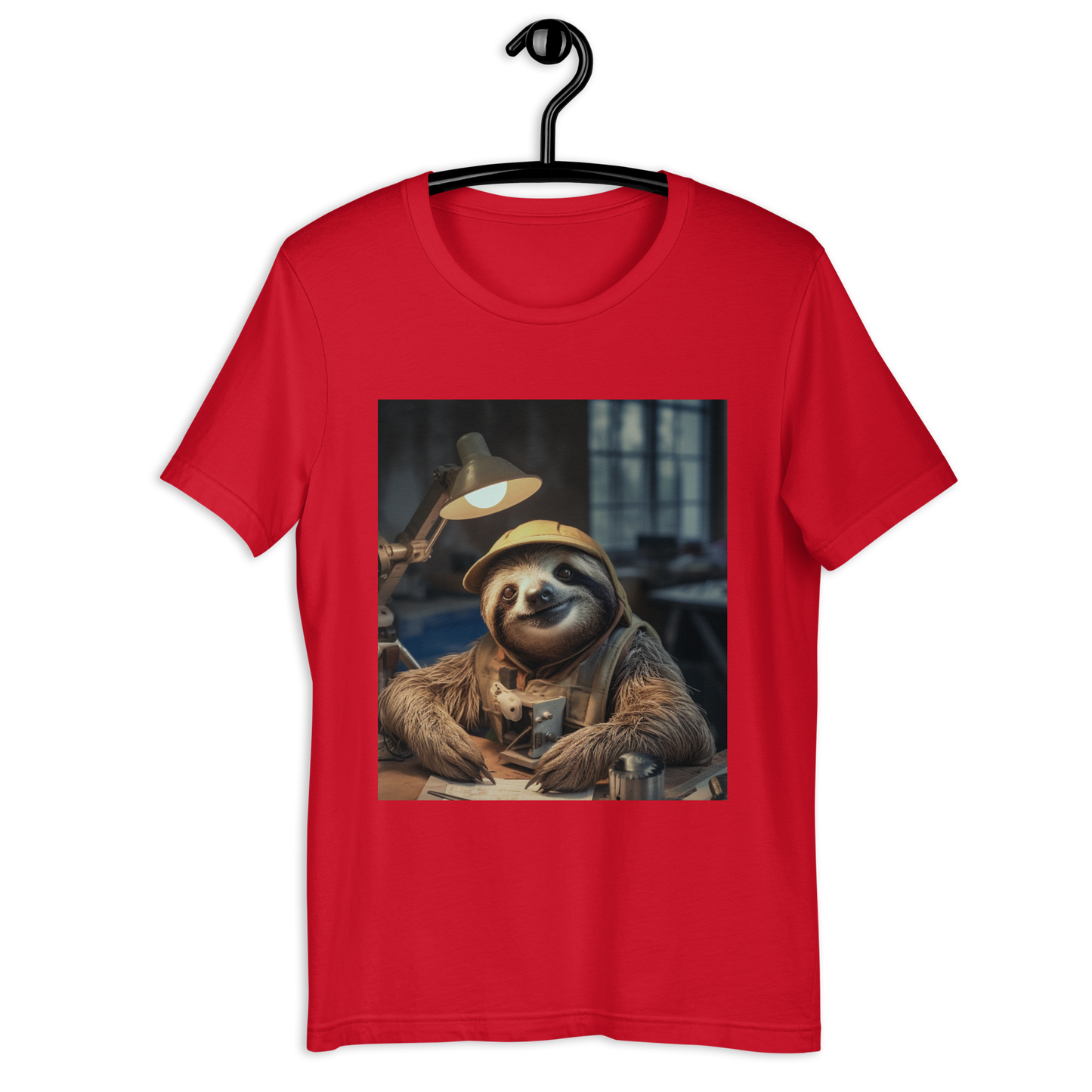 Sloth Engineer Unisex t-shirt