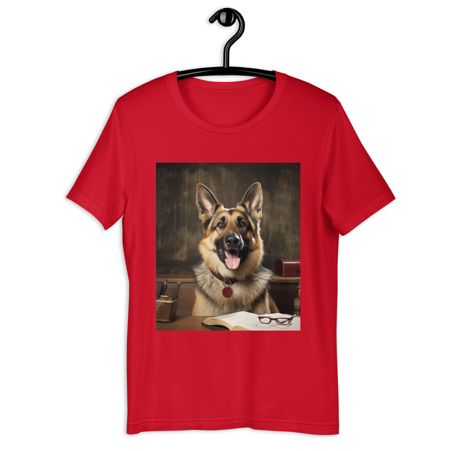 German Shepherd Teacher Unisex t-shirt