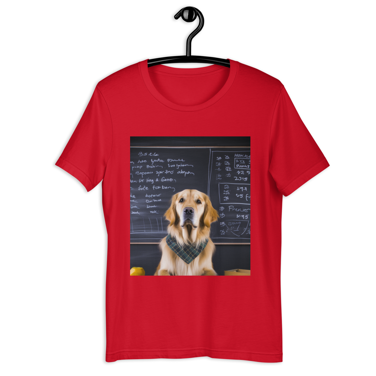 Golden Retriever Teacher Unisex t-shirt