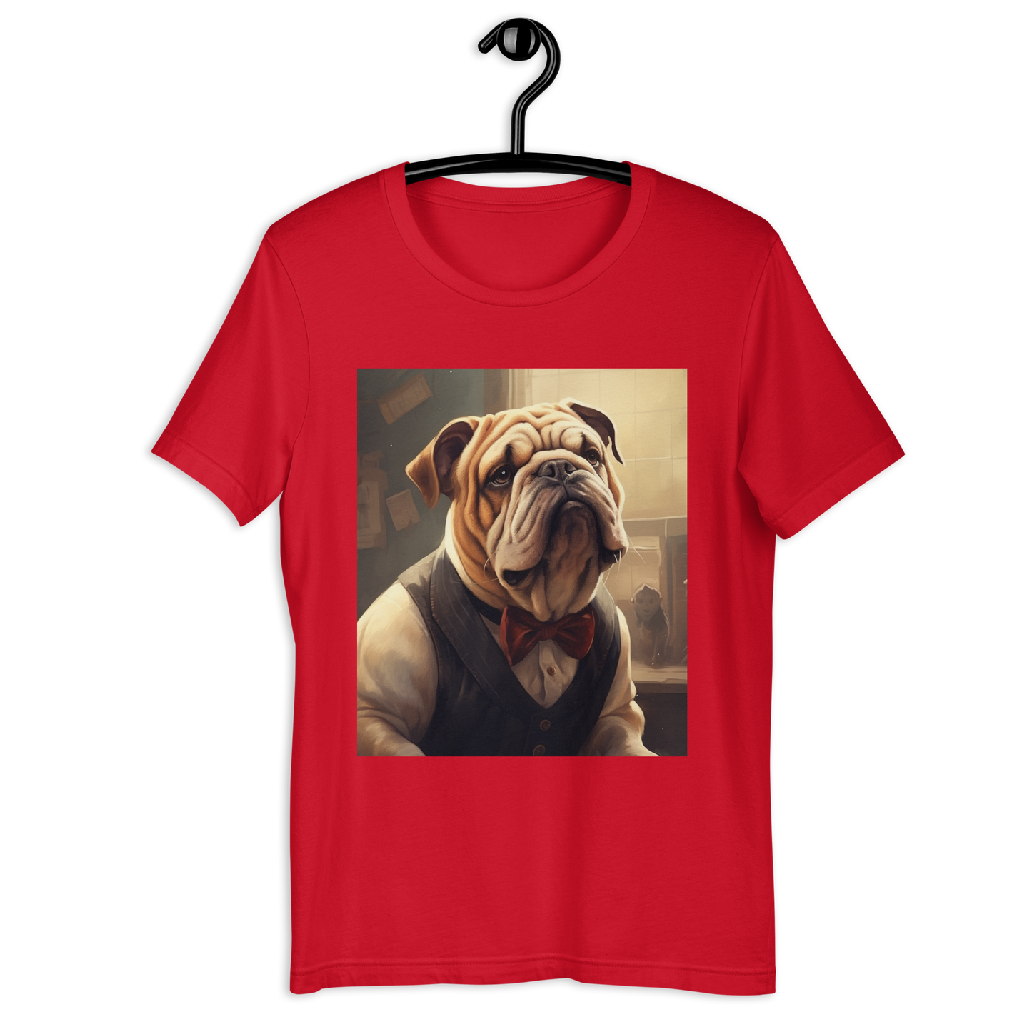 Bulldog Teacher Unisex t-shirt