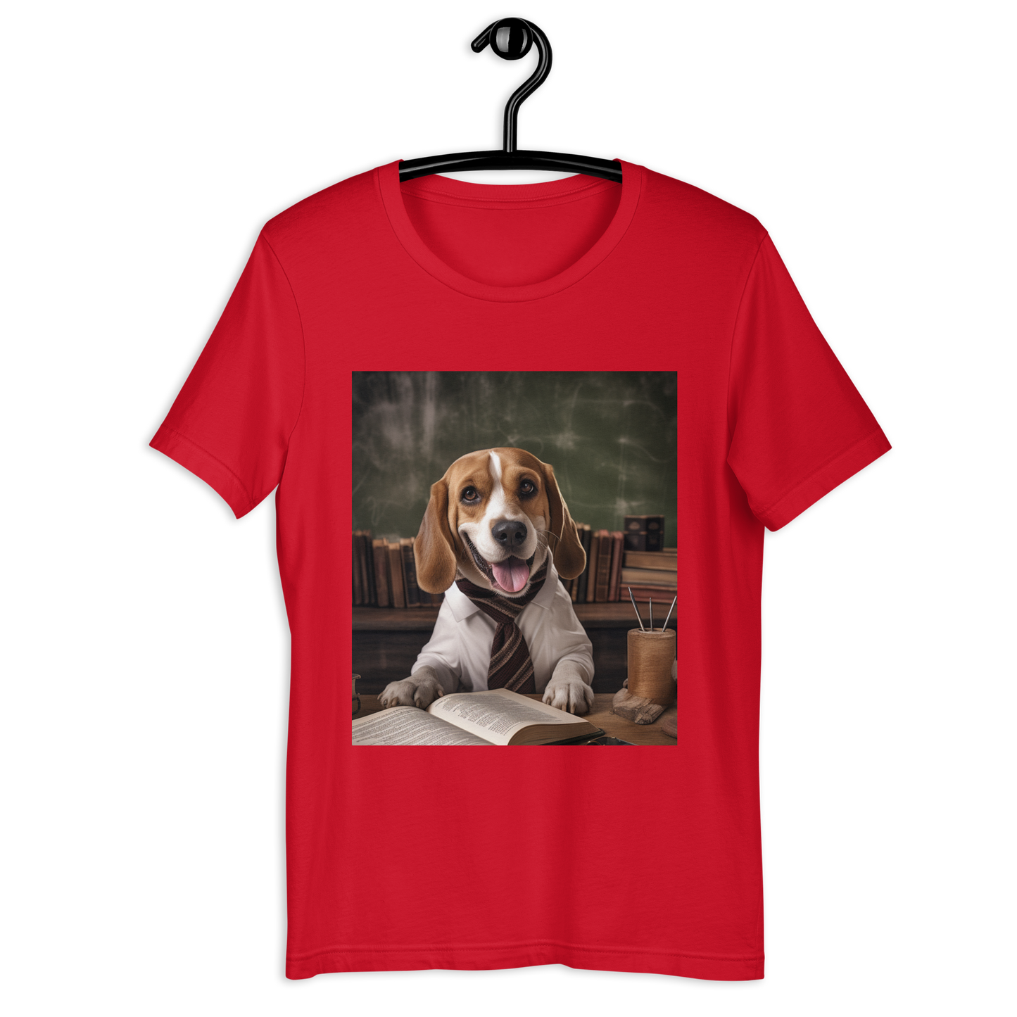 Beagle Teacher Unisex t-shirt