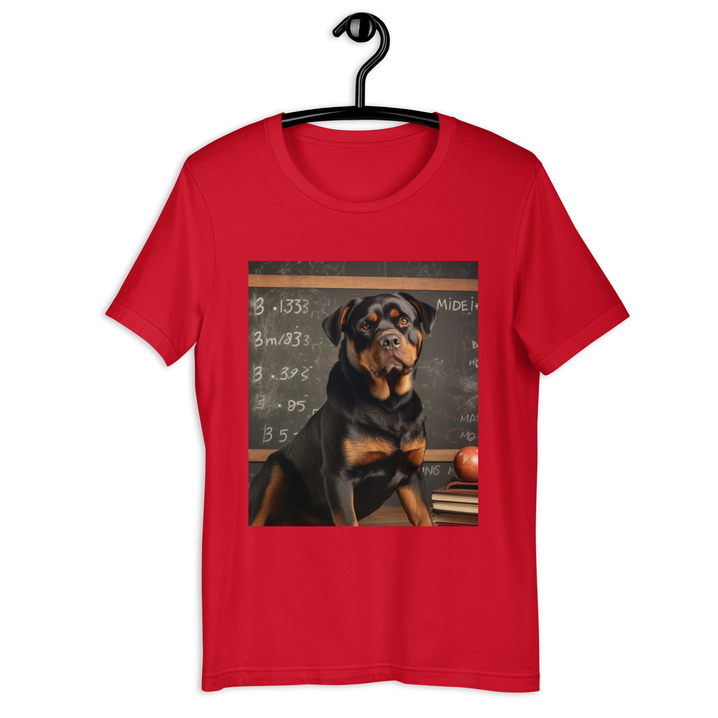 Rottweiler Teacher Unisex t-shirt