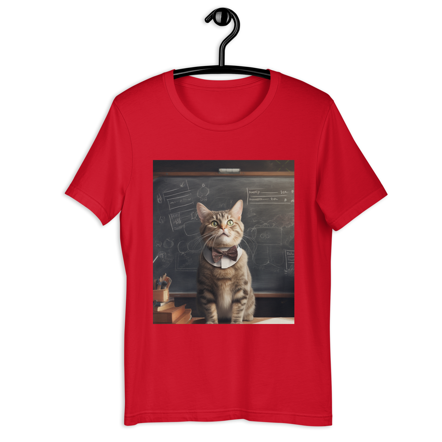 Domestic Shorthair Teacher Unisex t-shirt