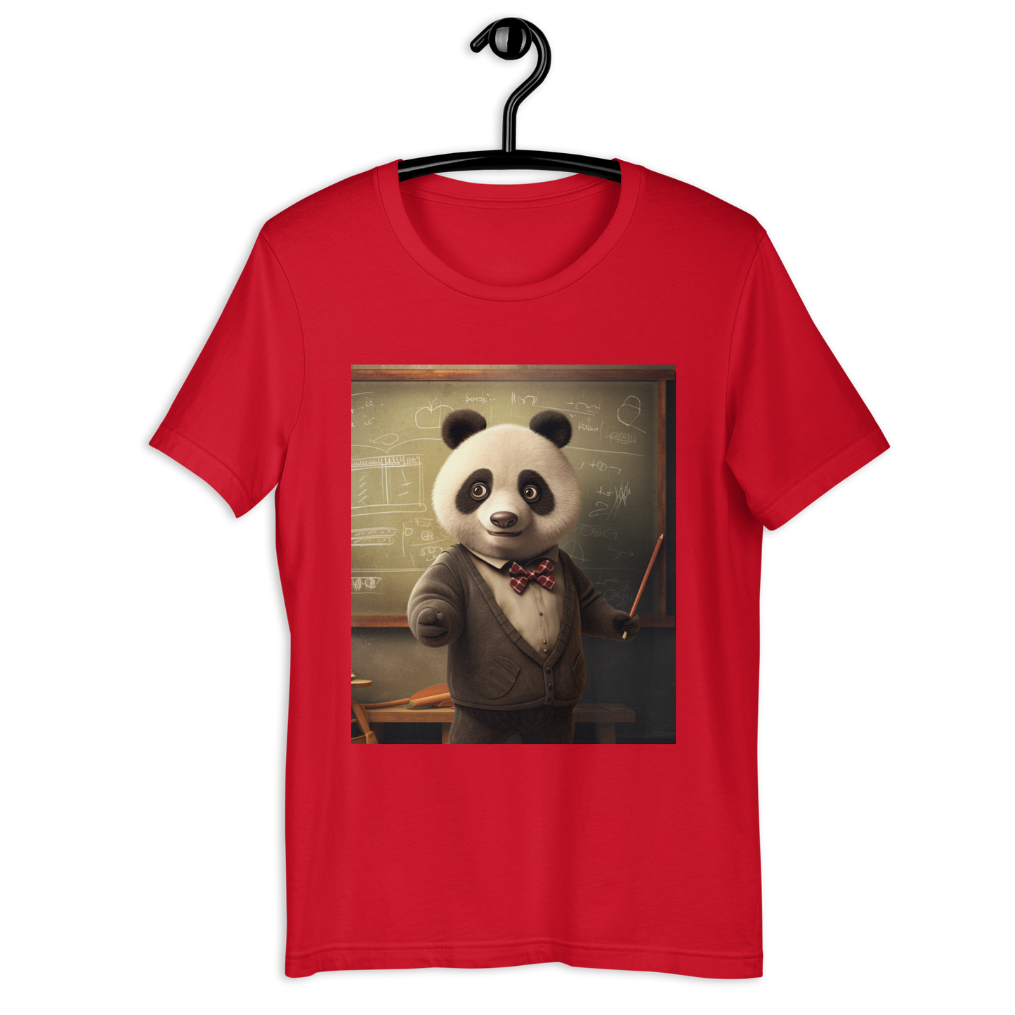 Panda Teacher Unisex t-shirt