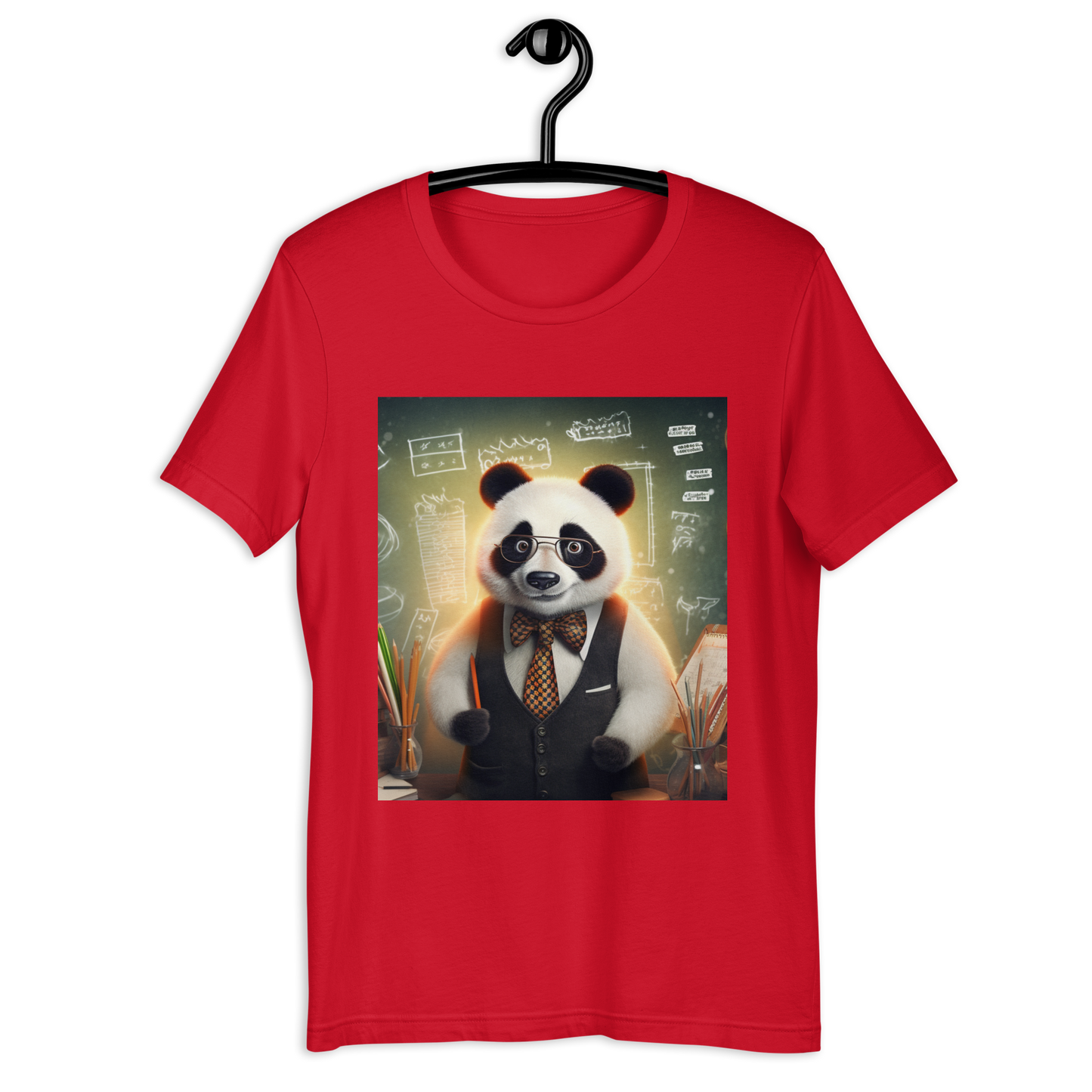 Panda Teacher Unisex t-shirt