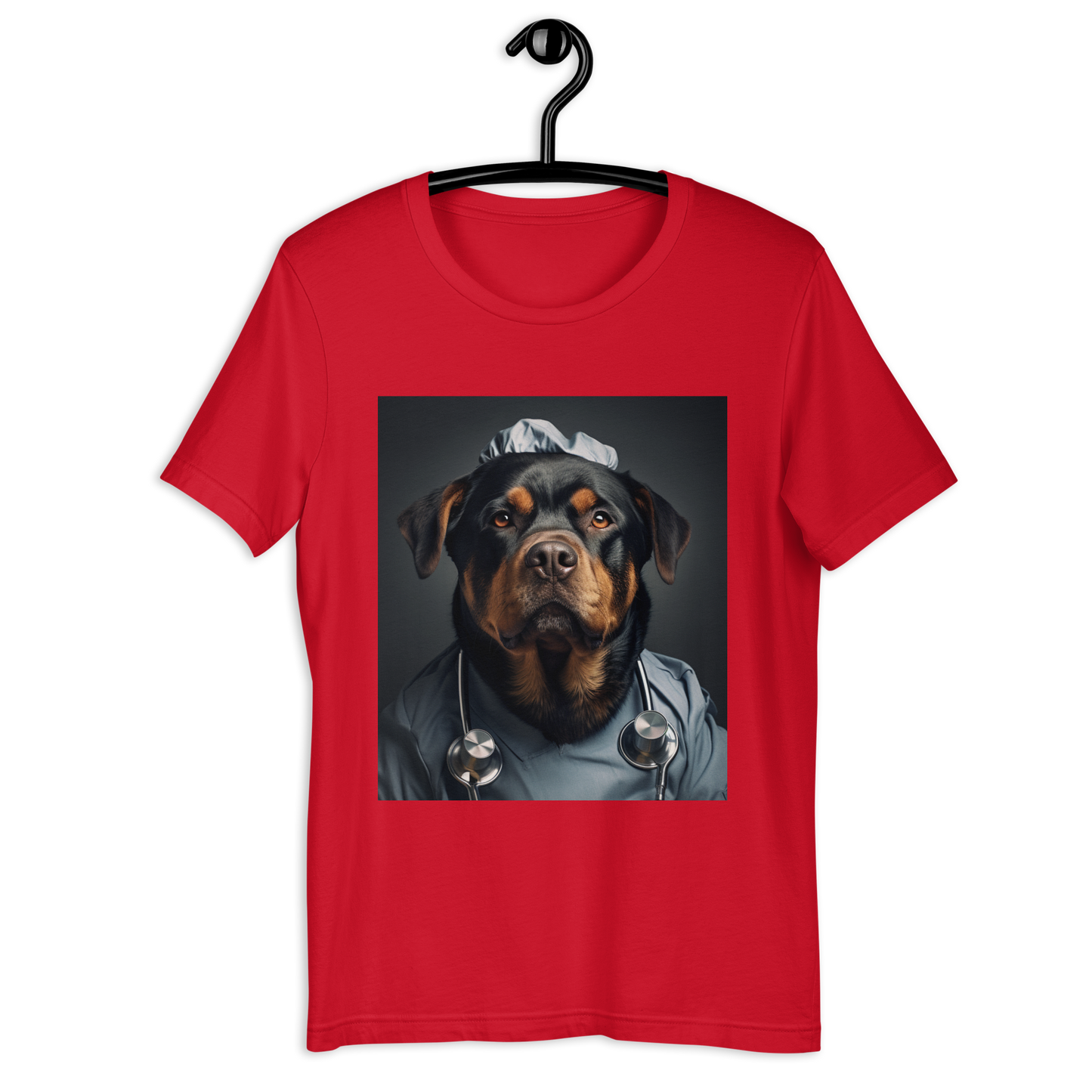 Rottweiler Nurse Unisex t-shirt