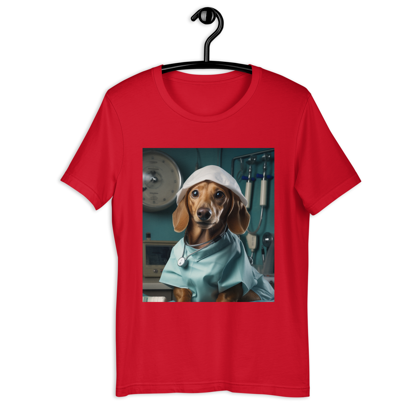 Dachshund Nurse Unisex t-shirt