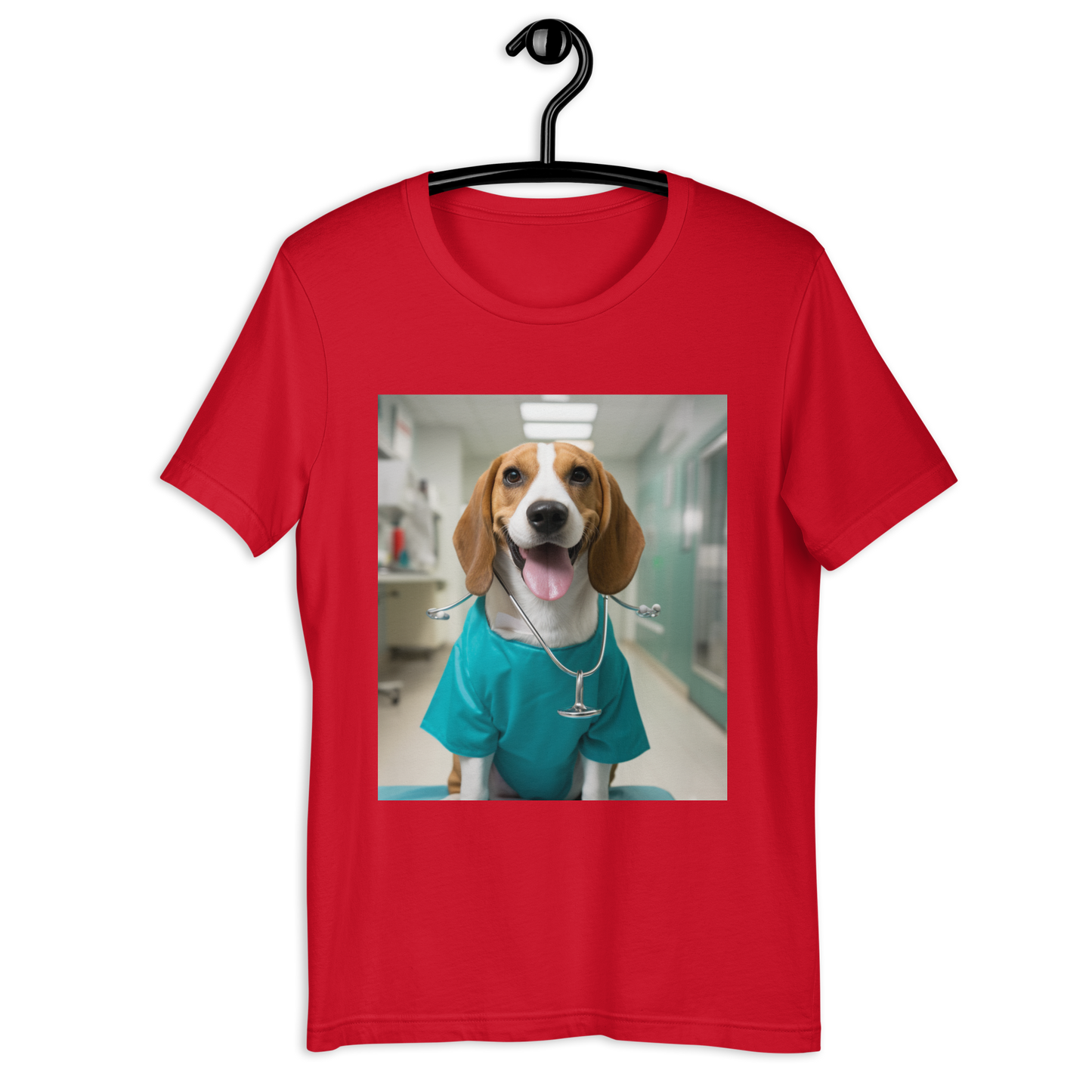 Beagle Nurse Unisex t-shirt