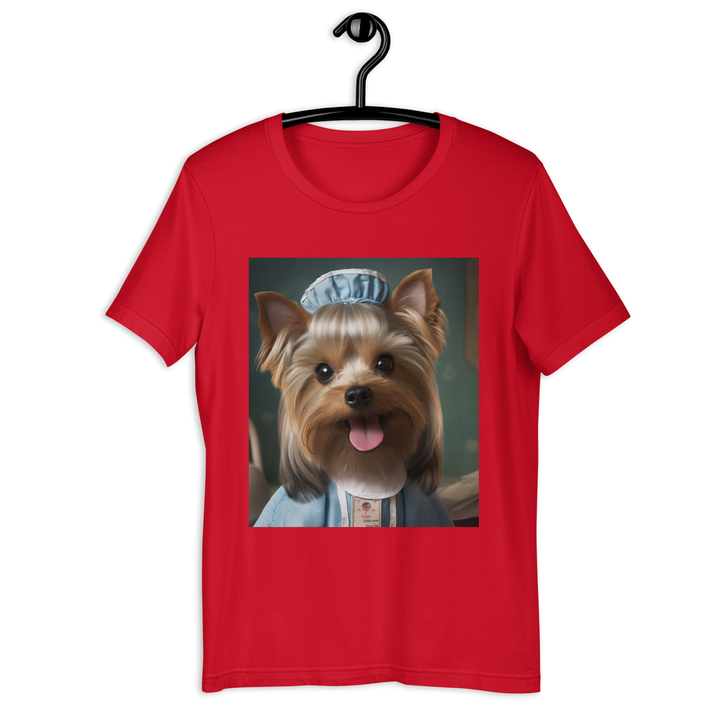 Yorkshire Terrier Nurse Unisex t-shirt