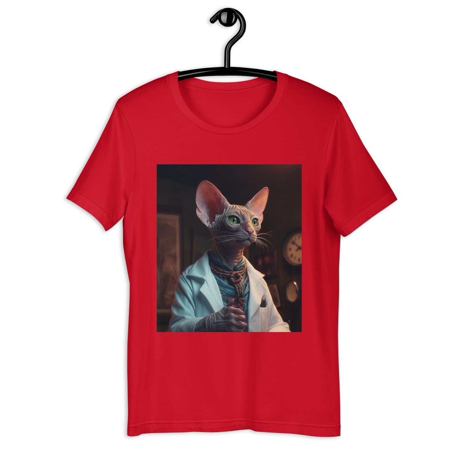 Sphynx Nurse Unisex t-shirt